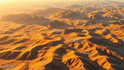 المسافة النماص